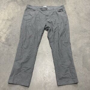 Peter Millar Men's Size 40x28 British Gray Mountainside‎ Flannel 5 Pocket Pants